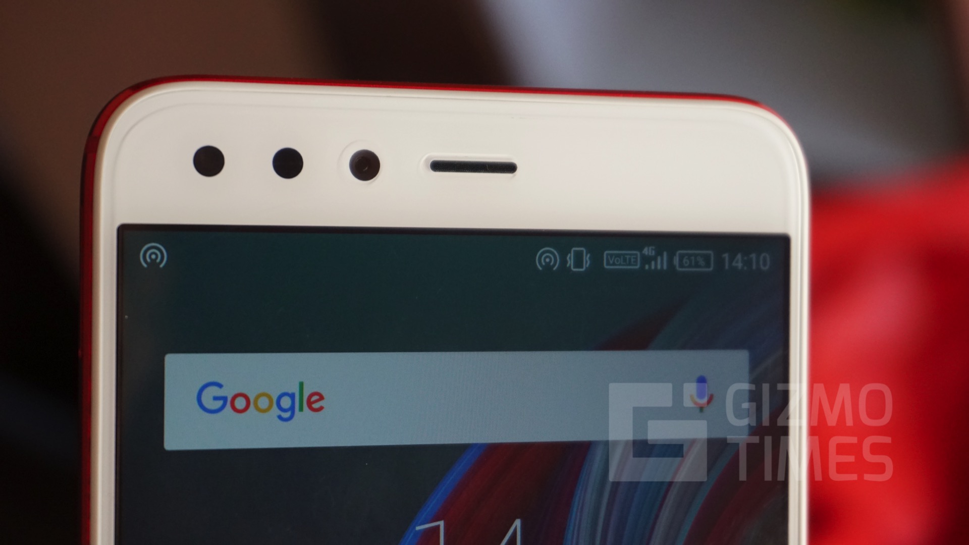 Infinix Zero 5 Front Top